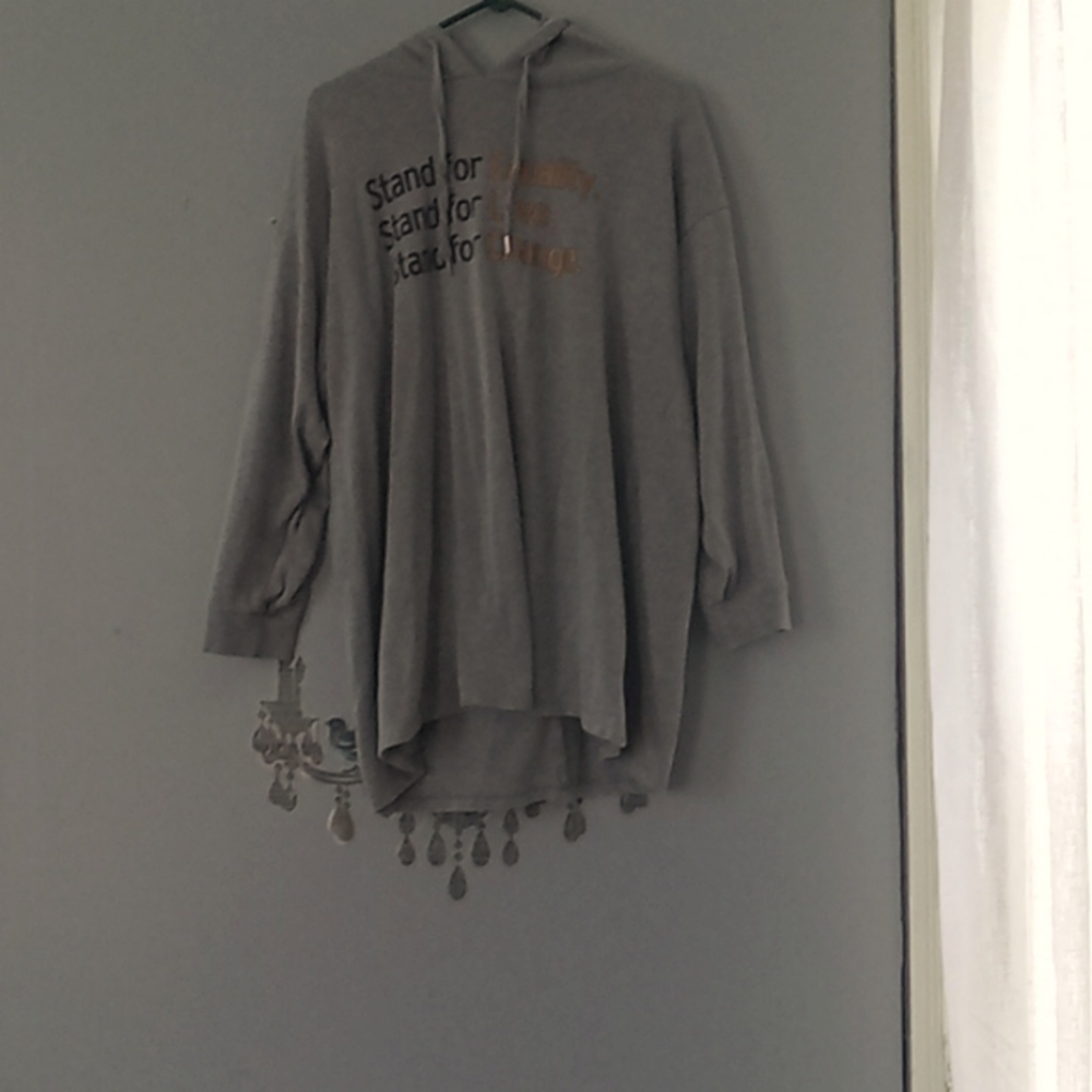 Lane Bryant Gray Hoodie 14/16